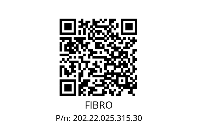   FIBRO 202.22.025.315.30