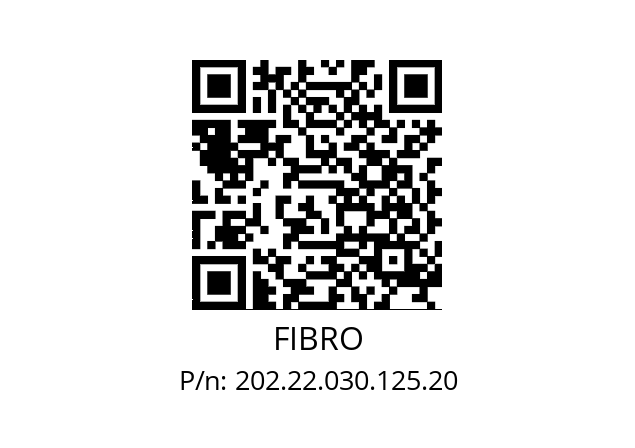   FIBRO 202.22.030.125.20