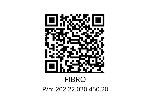   FIBRO 202.22.030.450.20