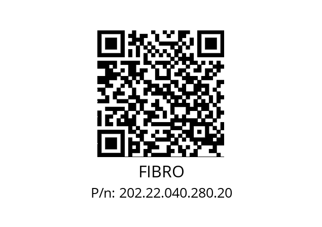   FIBRO 202.22.040.280.20