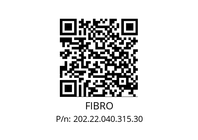   FIBRO 202.22.040.315.30