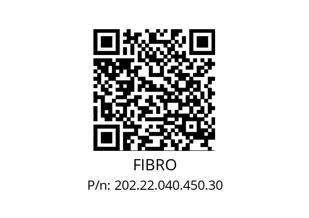   FIBRO 202.22.040.450.30