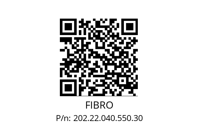   FIBRO 202.22.040.550.30