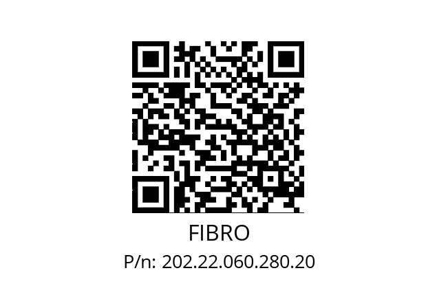   FIBRO 202.22.060.280.20