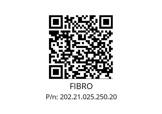   FIBRO 202.21.025.250.20