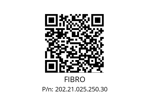   FIBRO 202.21.025.250.30