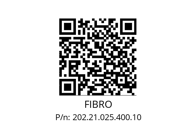   FIBRO 202.21.025.400.10