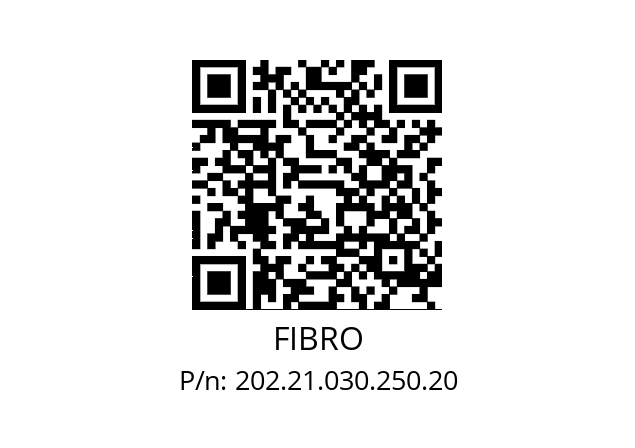   FIBRO 202.21.030.250.20