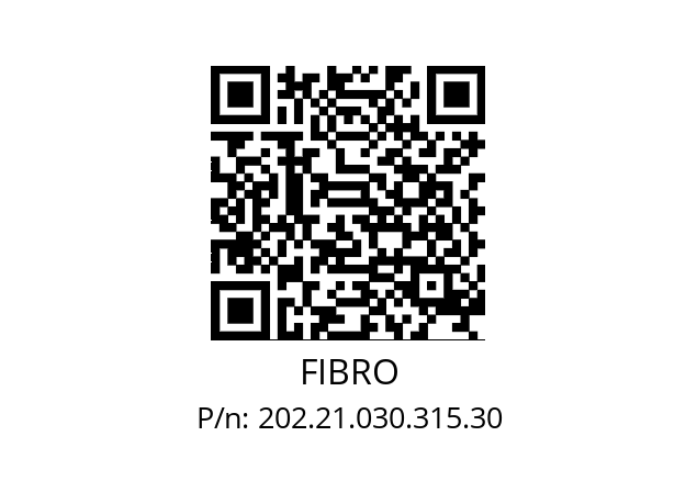   FIBRO 202.21.030.315.30