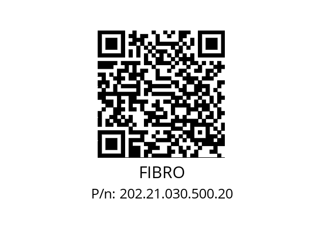   FIBRO 202.21.030.500.20