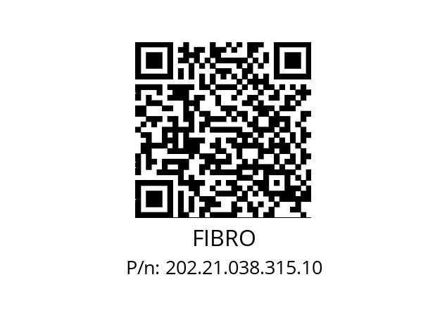   FIBRO 202.21.038.315.10