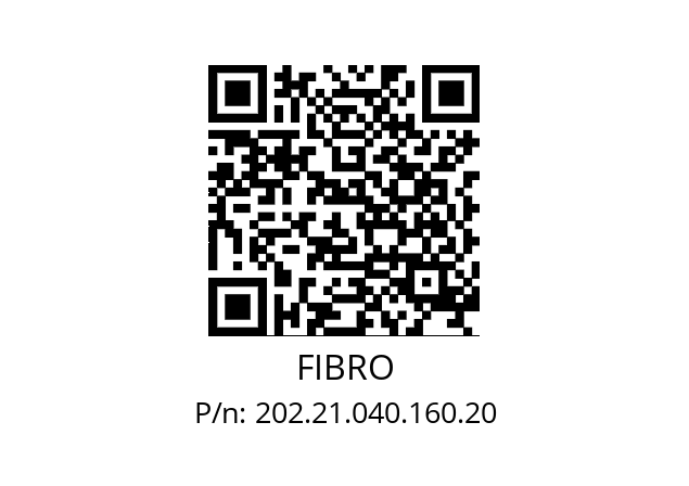   FIBRO 202.21.040.160.20