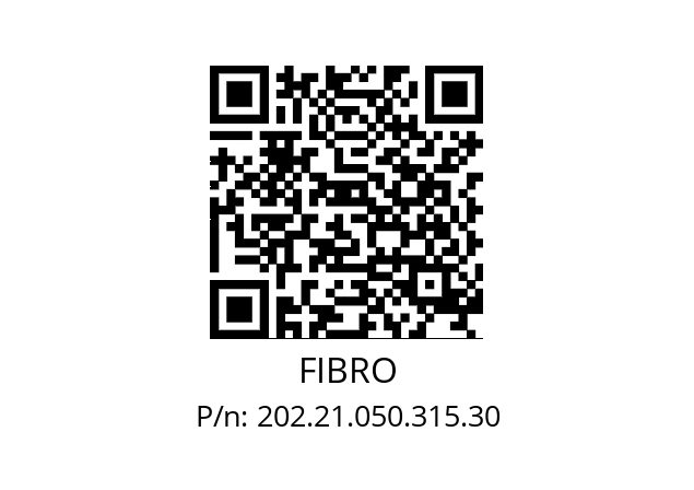   FIBRO 202.21.050.315.30