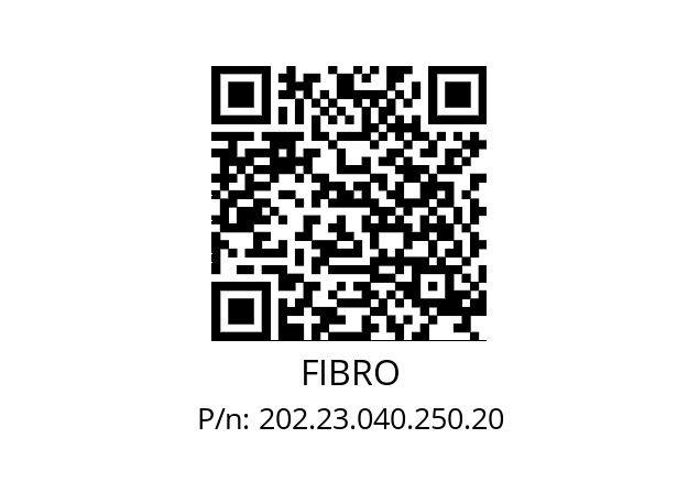   FIBRO 202.23.040.250.20