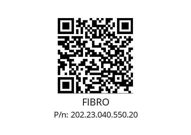   FIBRO 202.23.040.550.20