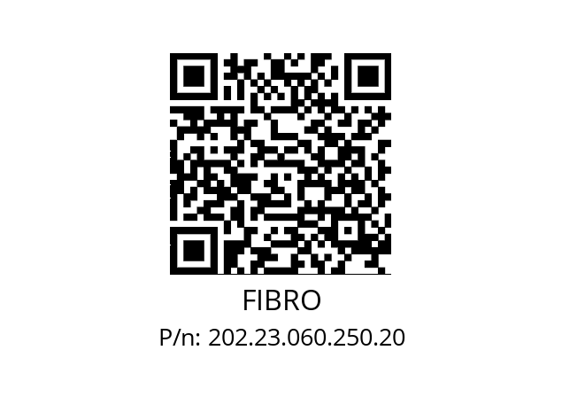   FIBRO 202.23.060.250.20