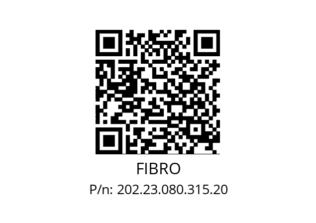   FIBRO 202.23.080.315.20