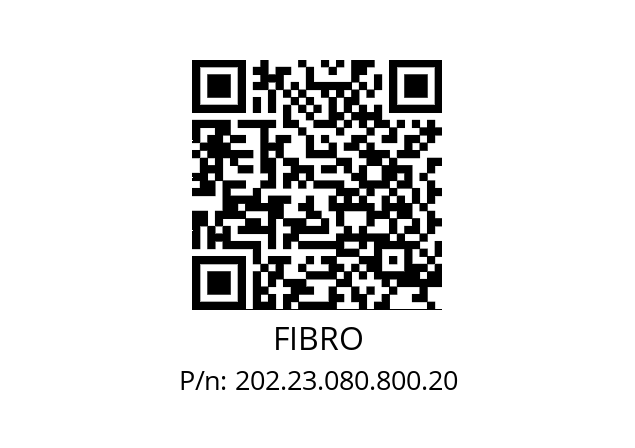   FIBRO 202.23.080.800.20