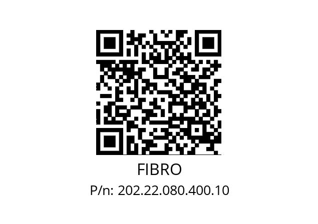   FIBRO 202.22.080.400.10