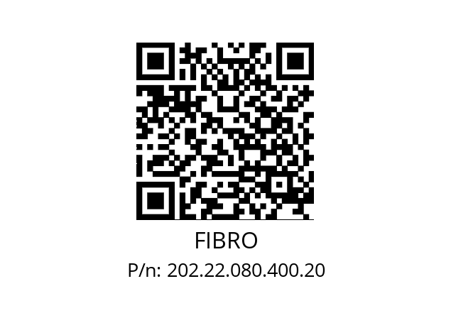   FIBRO 202.22.080.400.20