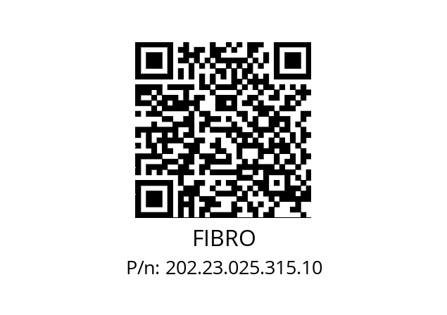   FIBRO 202.23.025.315.10