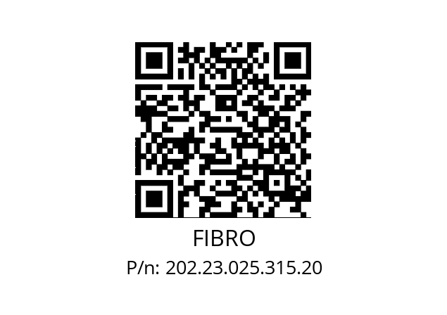   FIBRO 202.23.025.315.20