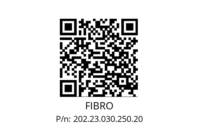   FIBRO 202.23.030.250.20