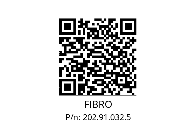   FIBRO 202.91.032.5