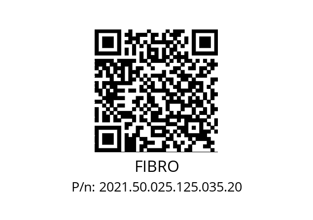   FIBRO 2021.50.025.125.035.20