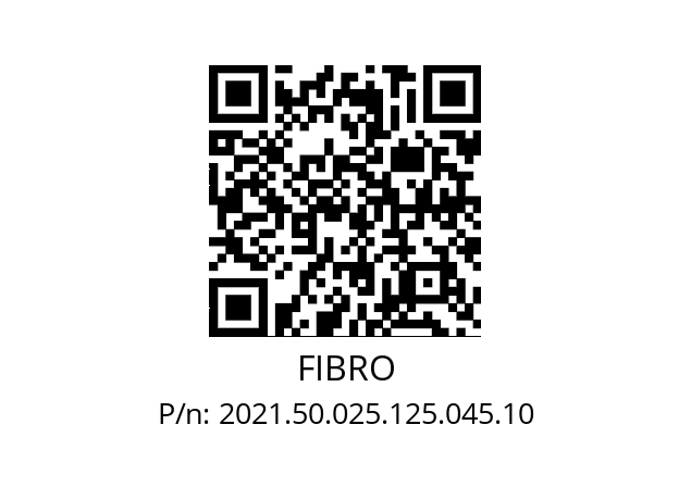   FIBRO 2021.50.025.125.045.10