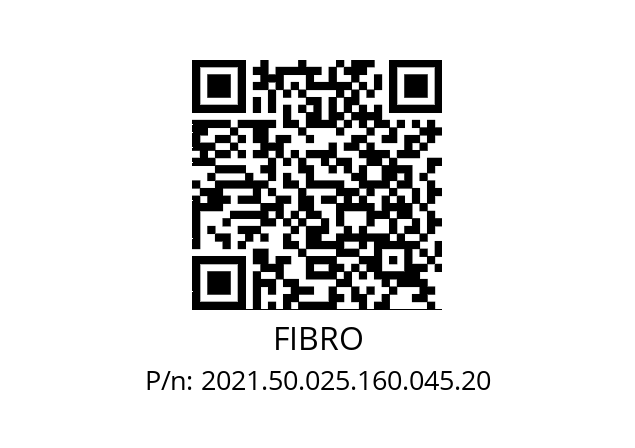   FIBRO 2021.50.025.160.045.20