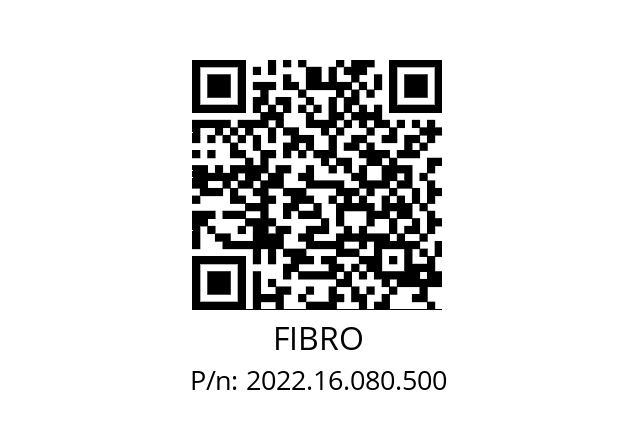   FIBRO 2022.16.080.500