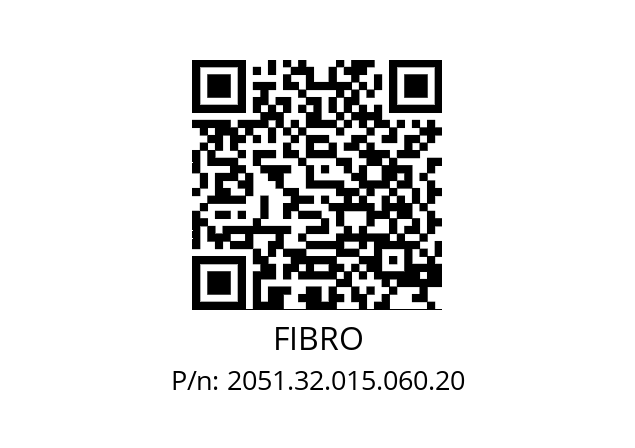   FIBRO 2051.32.015.060.20