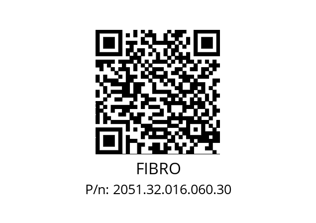   FIBRO 2051.32.016.060.30