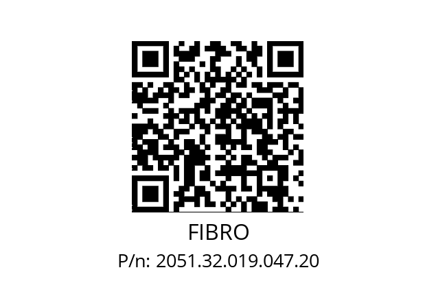   FIBRO 2051.32.019.047.20