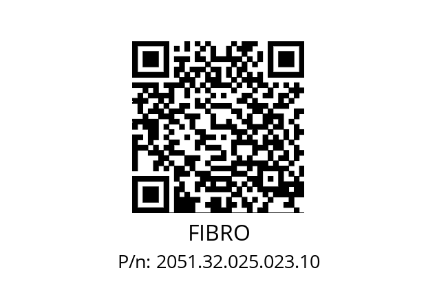   FIBRO 2051.32.025.023.10