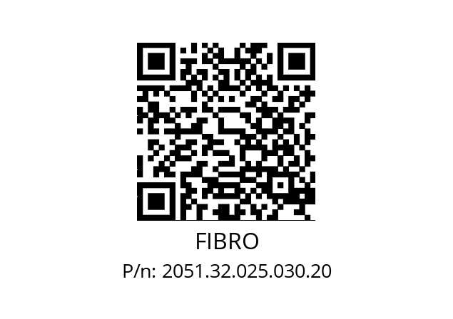   FIBRO 2051.32.025.030.20