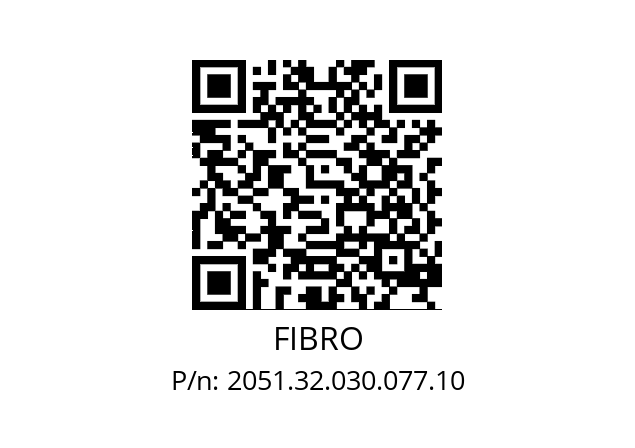   FIBRO 2051.32.030.077.10