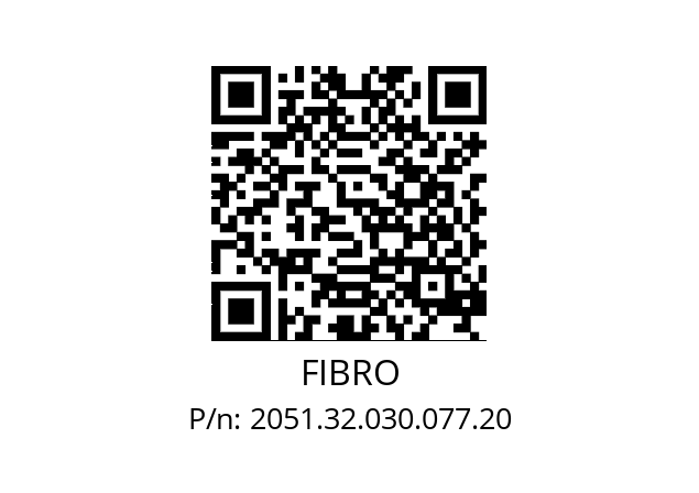   FIBRO 2051.32.030.077.20