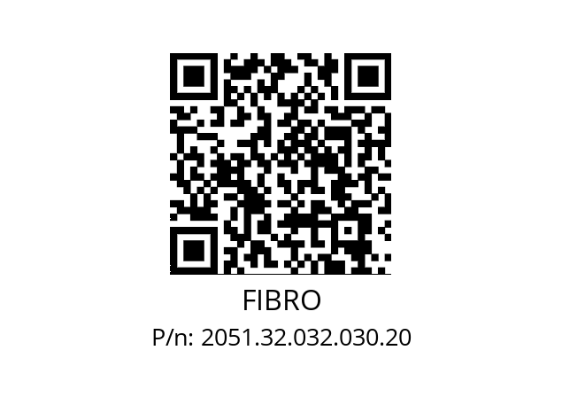   FIBRO 2051.32.032.030.20