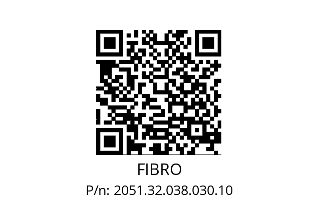   FIBRO 2051.32.038.030.10