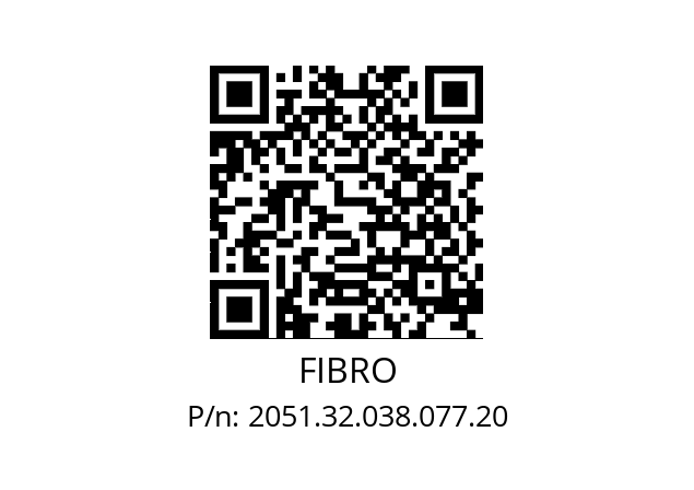   FIBRO 2051.32.038.077.20