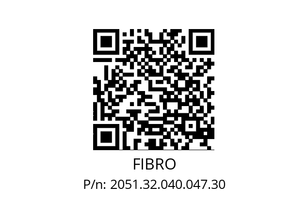   FIBRO 2051.32.040.047.30