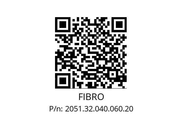   FIBRO 2051.32.040.060.20