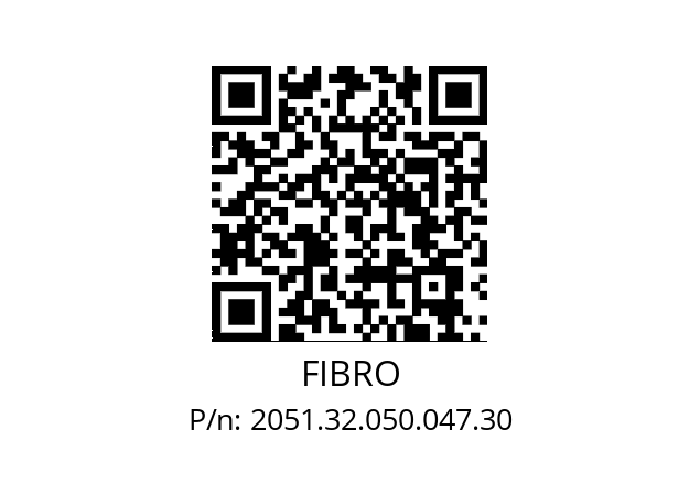   FIBRO 2051.32.050.047.30