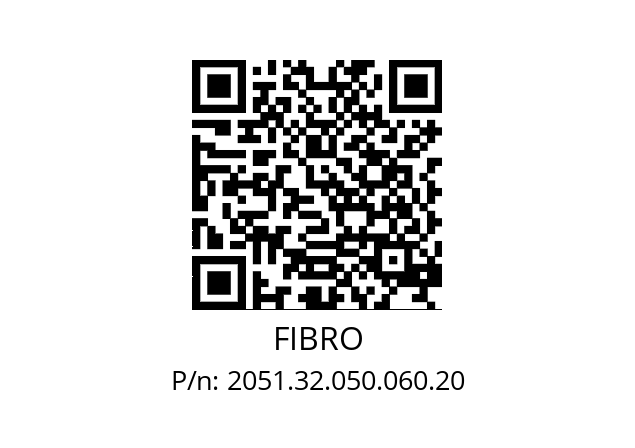   FIBRO 2051.32.050.060.20