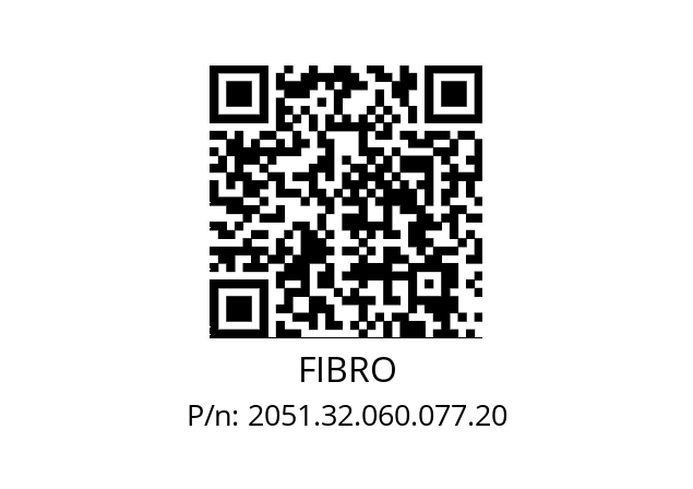   FIBRO 2051.32.060.077.20