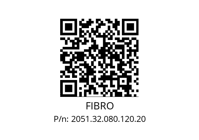   FIBRO 2051.32.080.120.20