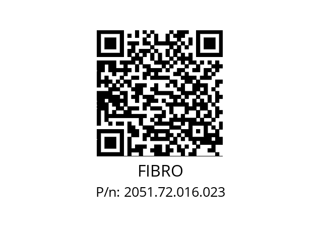   FIBRO 2051.72.016.023