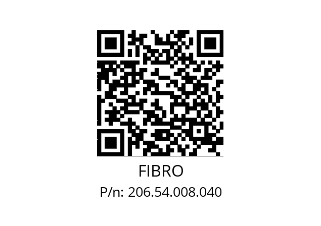   FIBRO 206.54.008.040